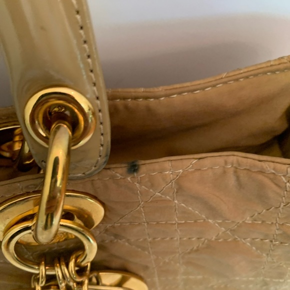 Lady Dior bag, vintage large nylon - Picture 5 of 15